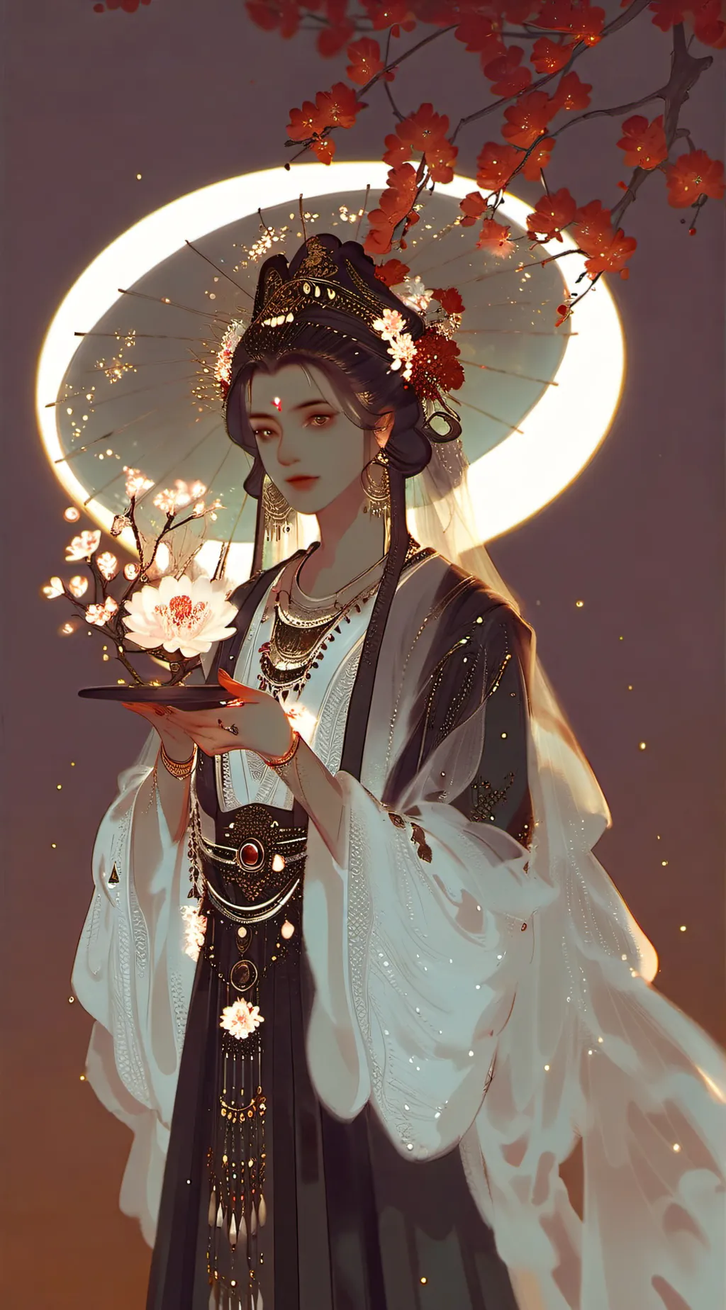 ai character: Sakura background