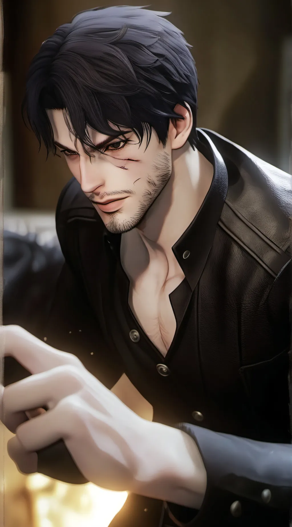 ai character: Francis Ackerman  background