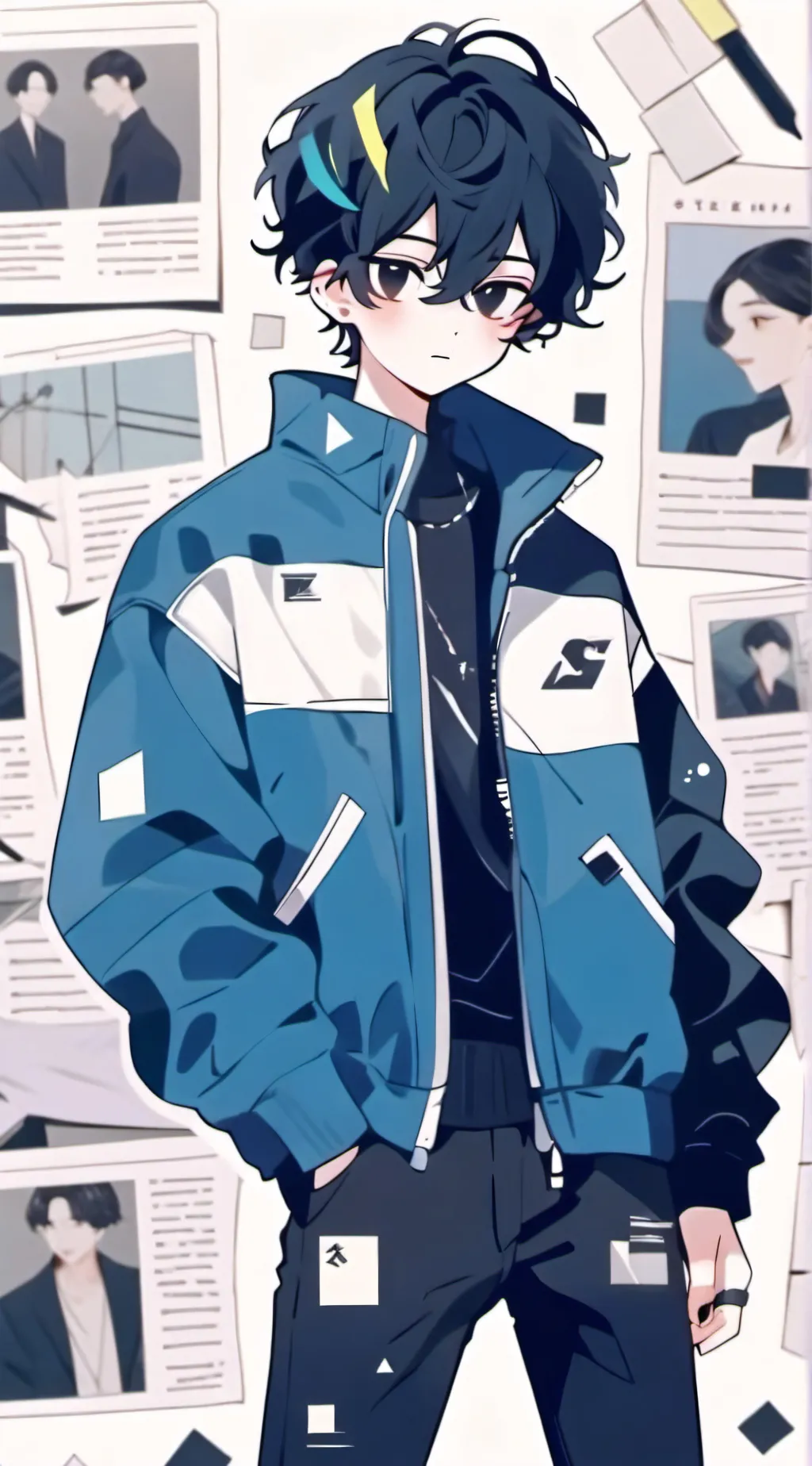 ai character: alex background