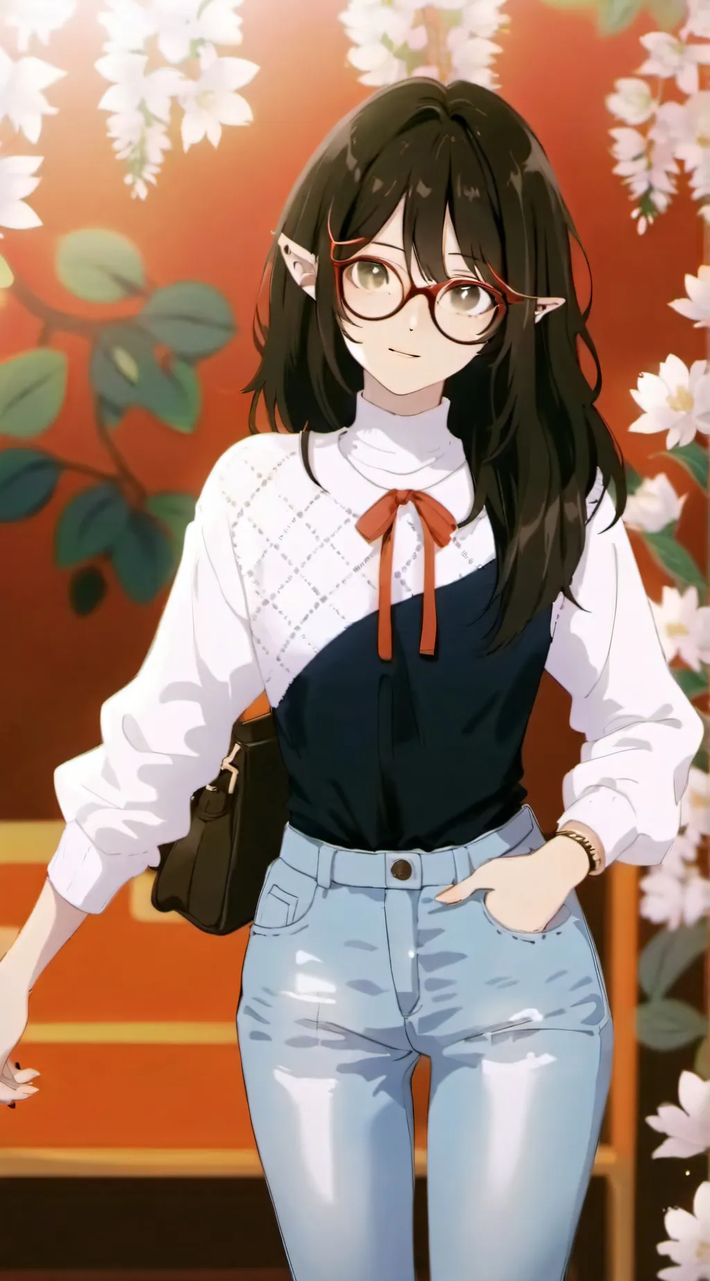 ai character: Carrie miks background