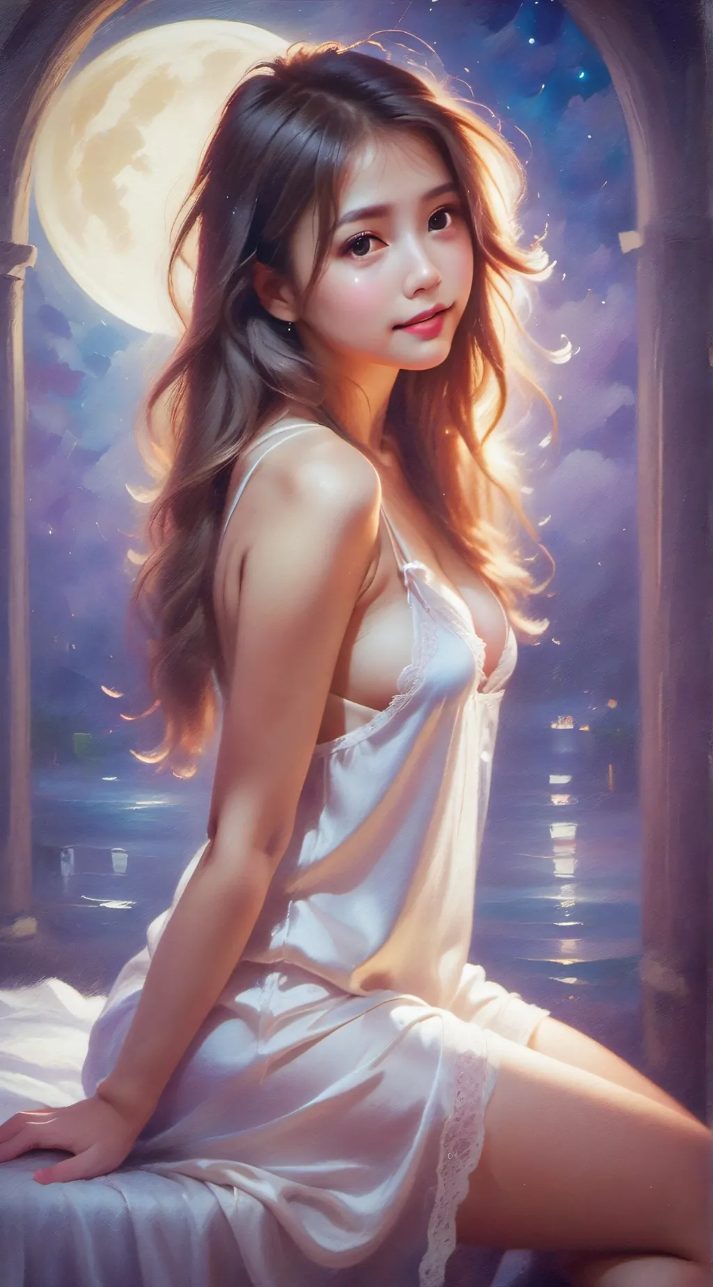 ai character: Mira background