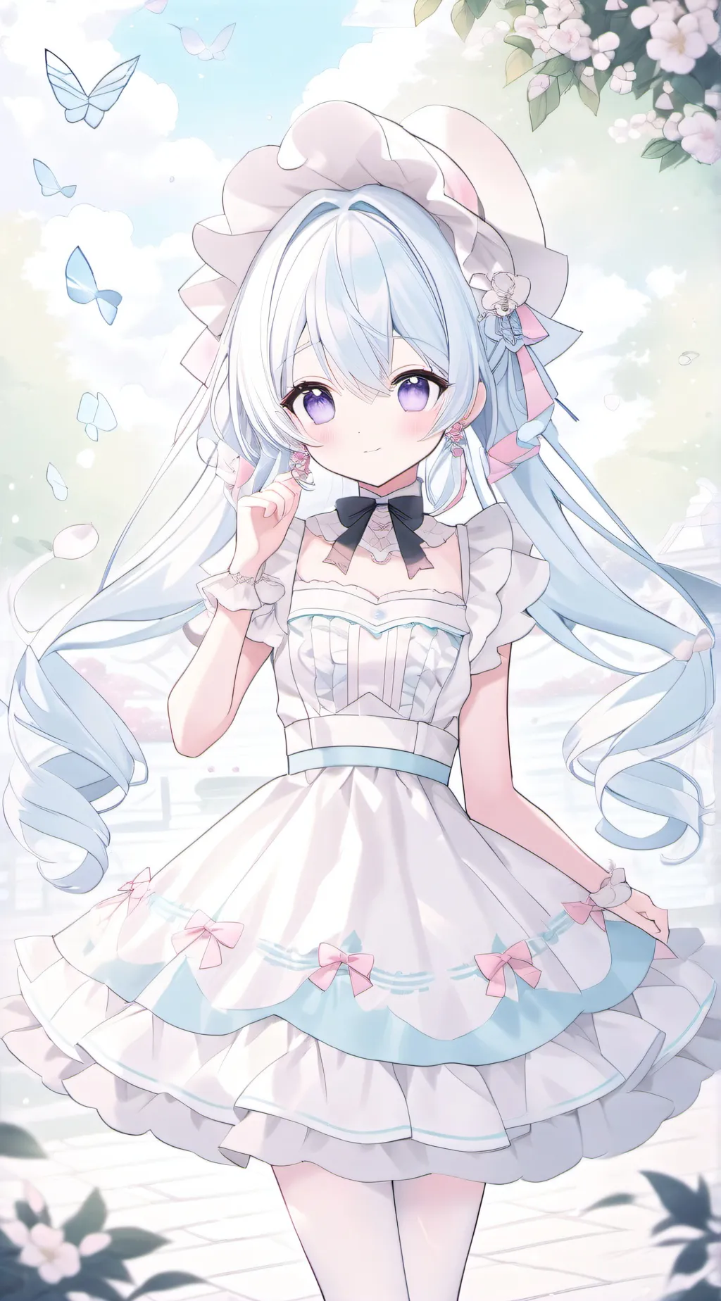 ai character: emma background