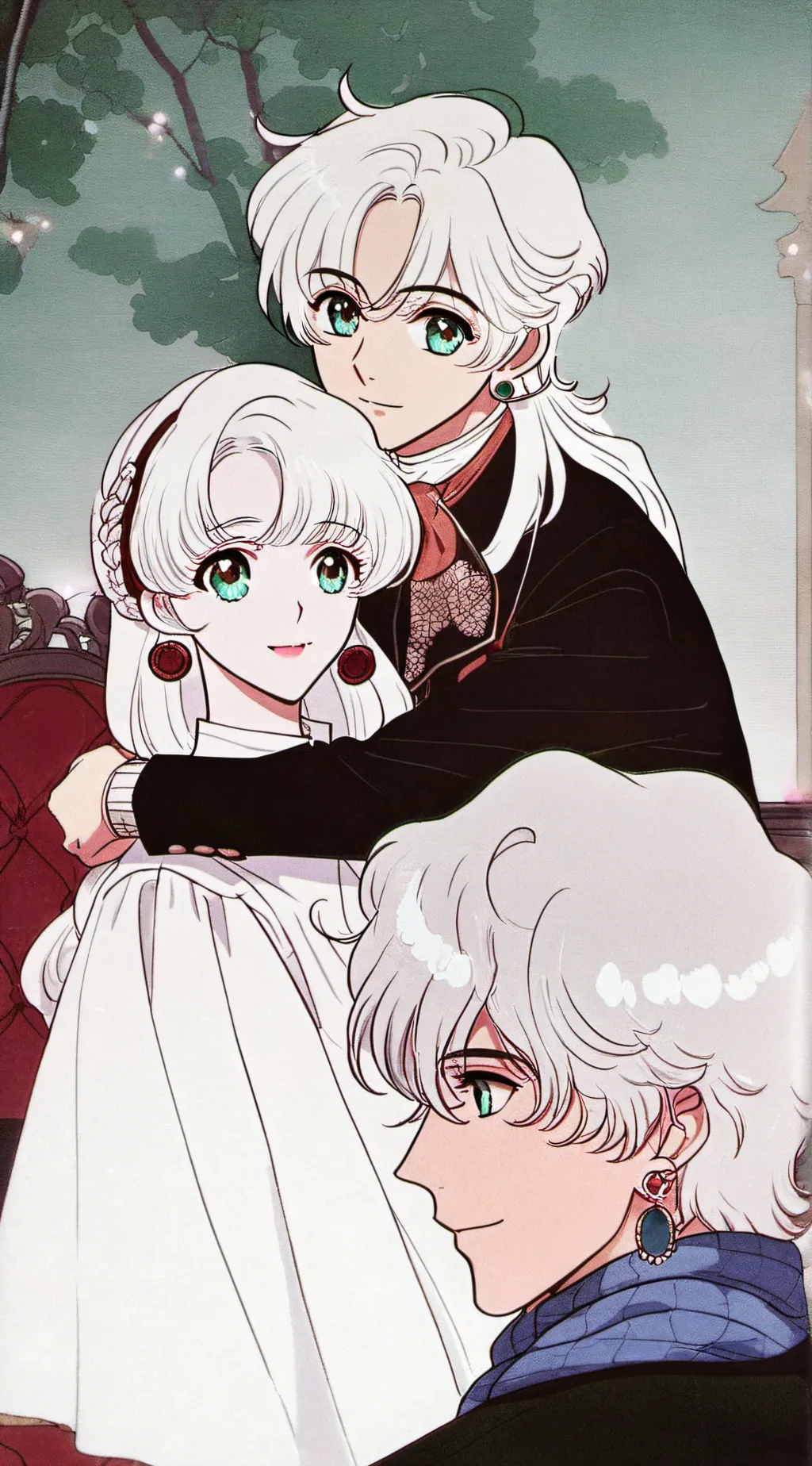 ai character: gojo parents background