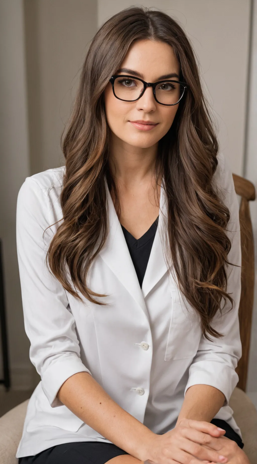 ai character: Therapist. background