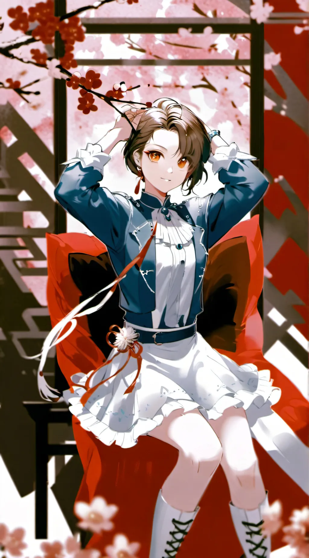 ai character: Summer background