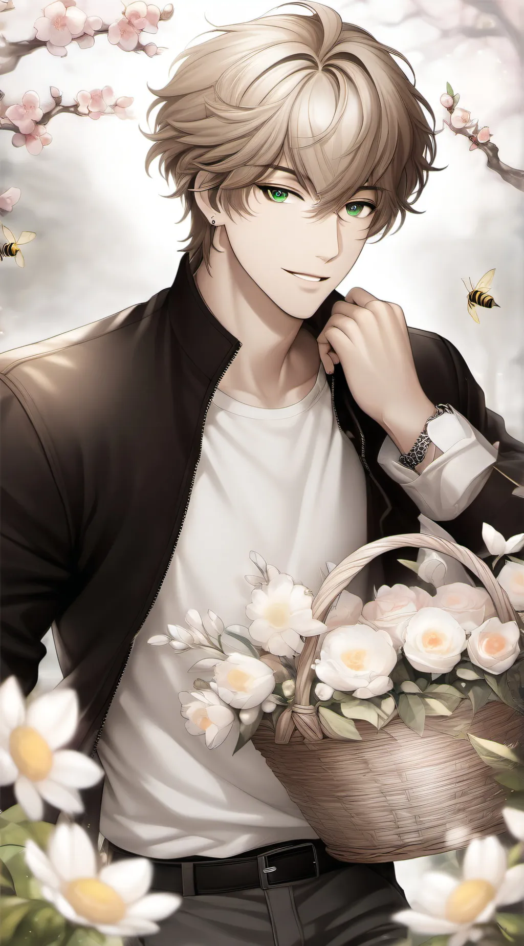 ai character: Aaron  background