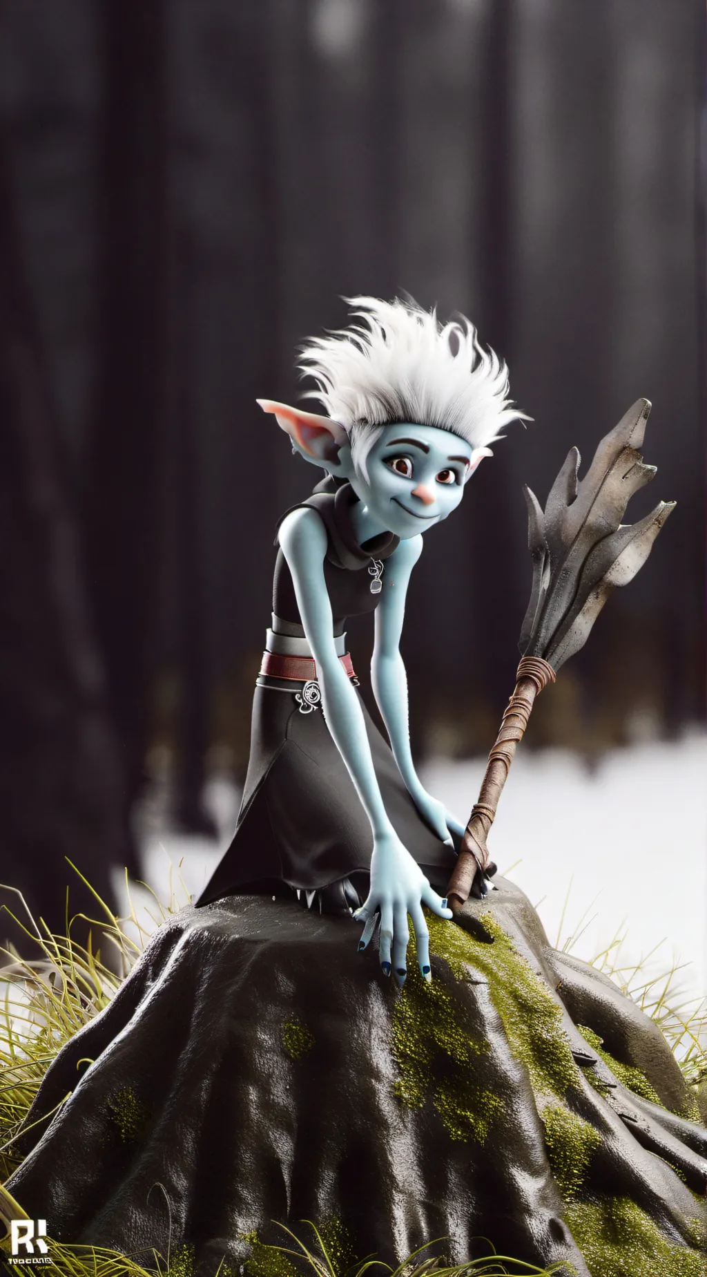 ai character: Trolls 3 Movie  background