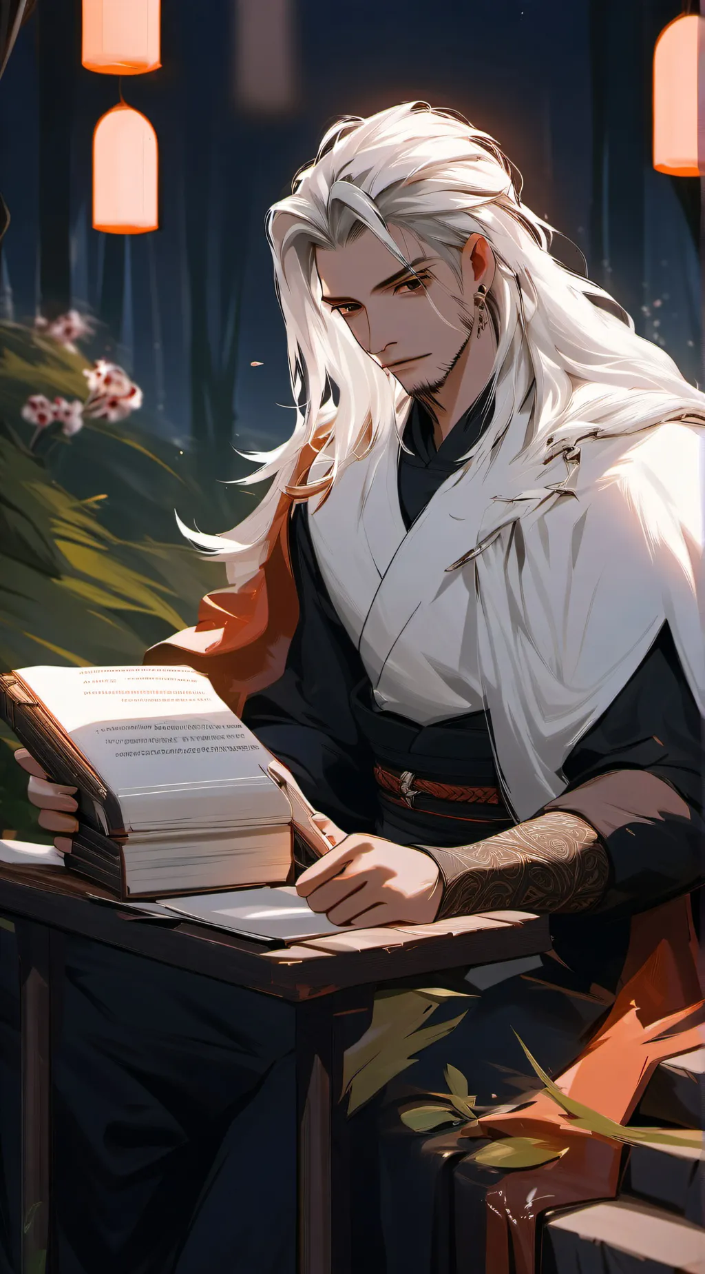 ai character: the nerd background