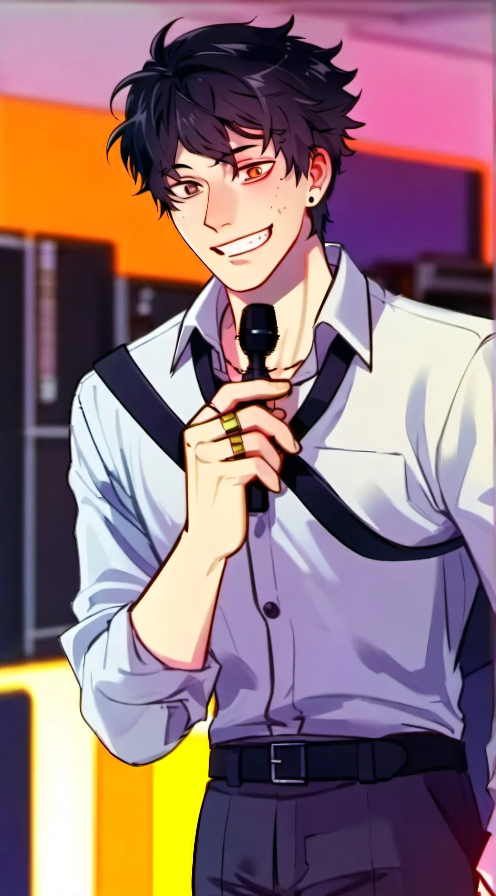 ai character: William Afton  background