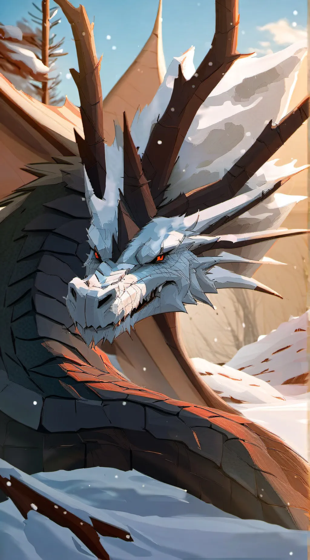 ai character: Blizzard background