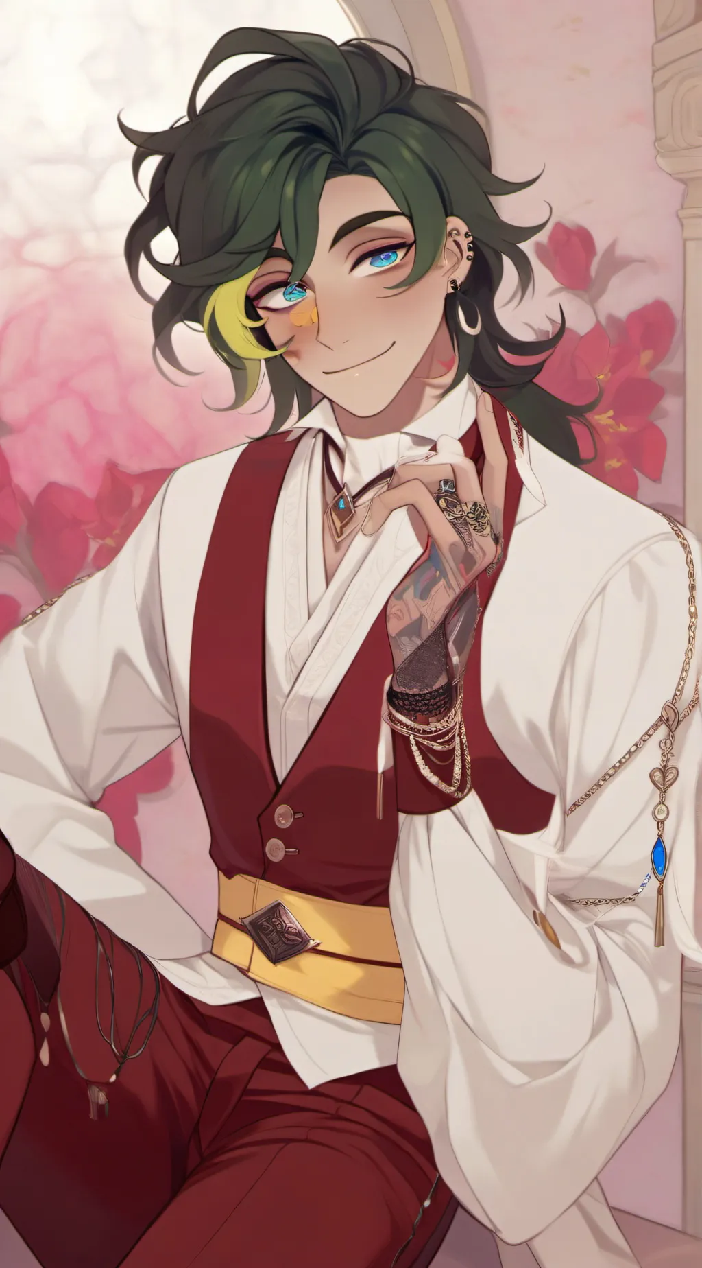 ai character: Zafir  background