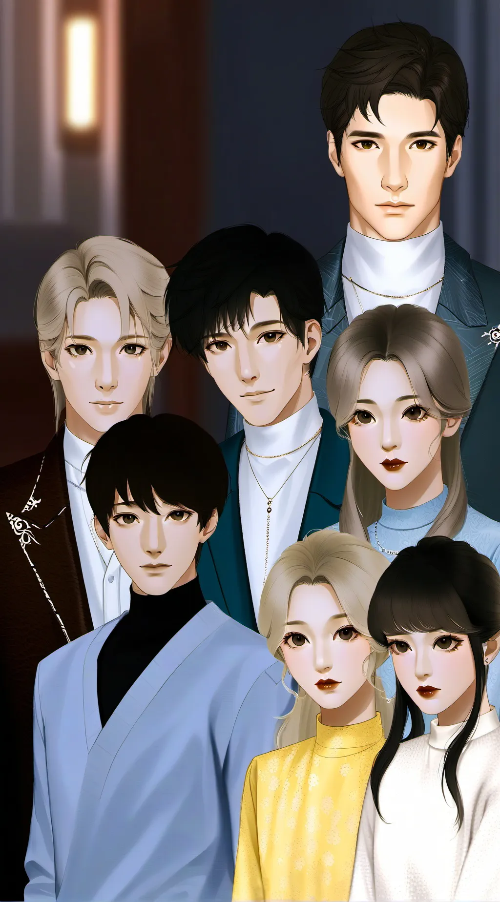 ai character: Cullen Family background