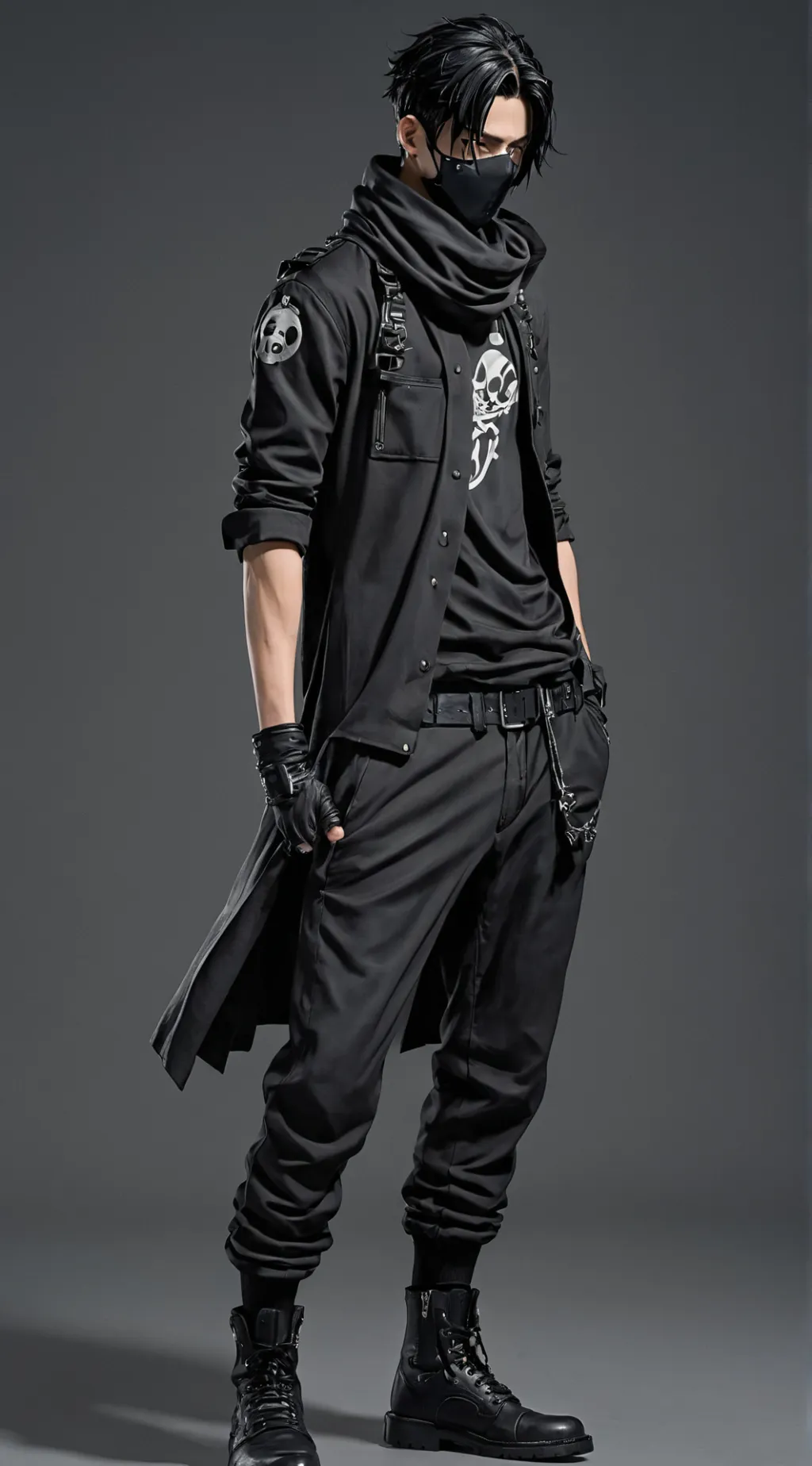 ai character: One piece  background