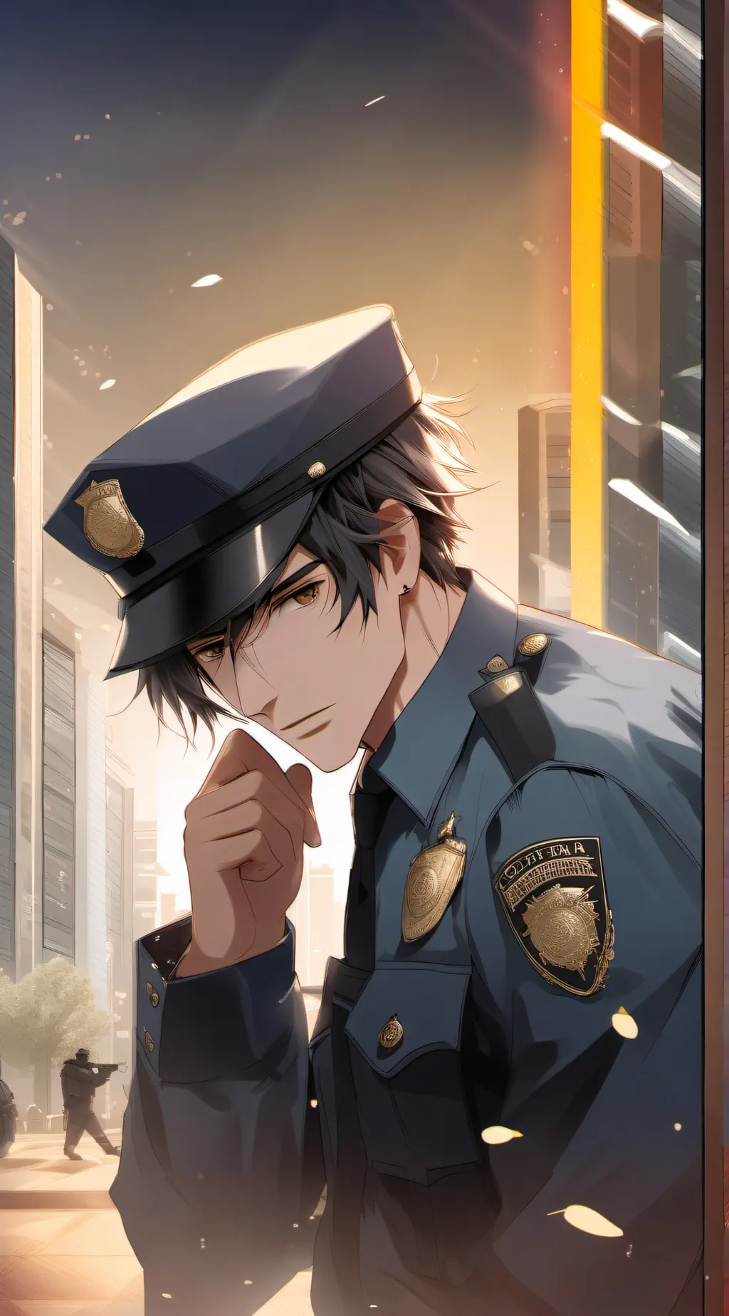 ai character: police background