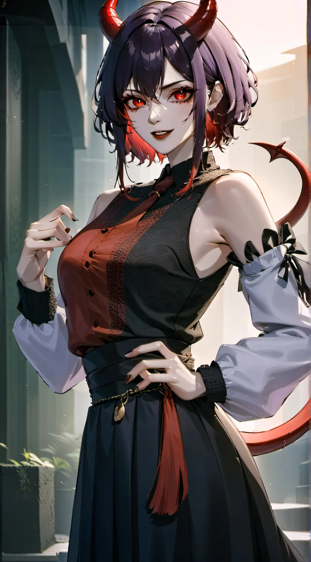 ai character: Sarah background