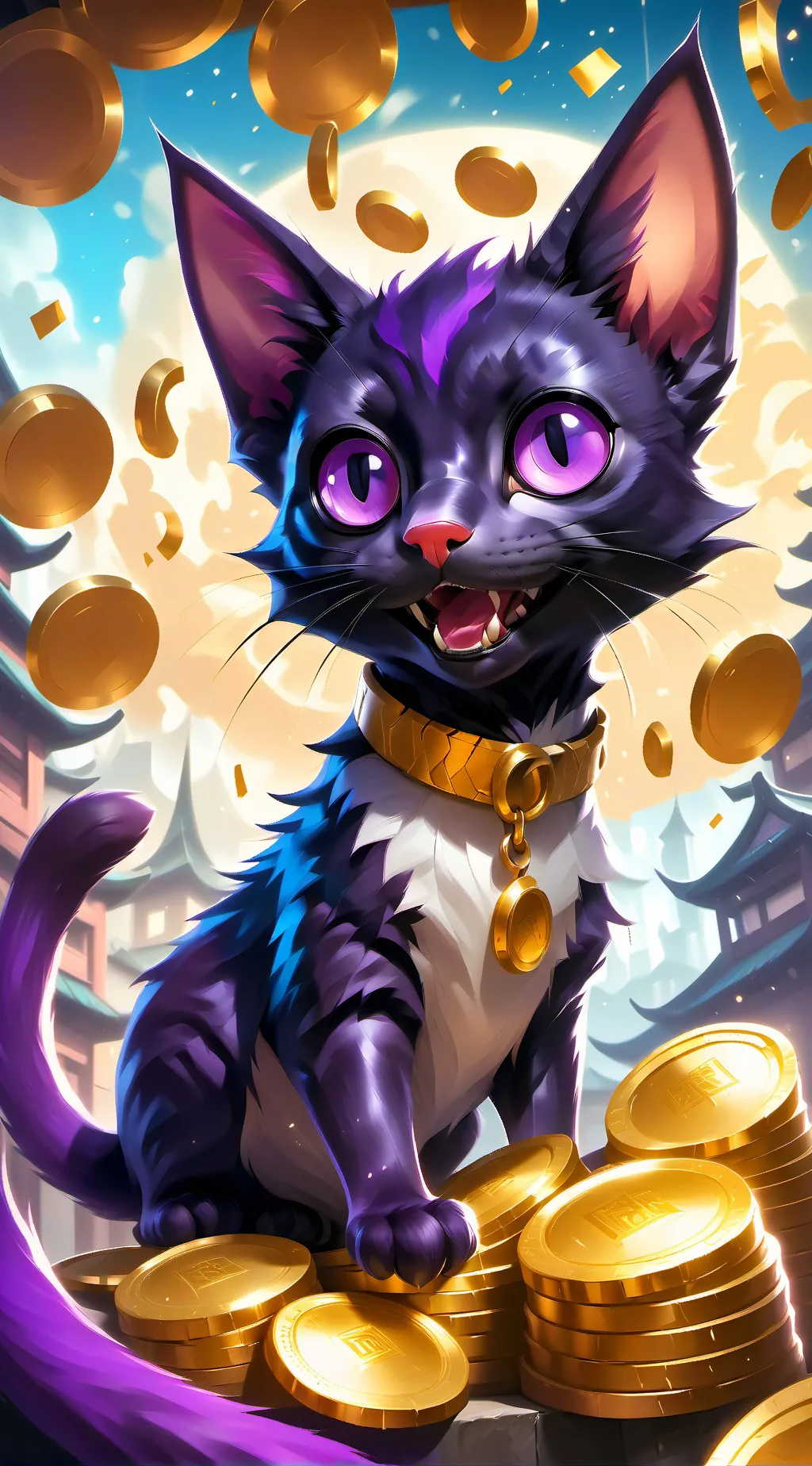 ai character: TheSmilingCritters background