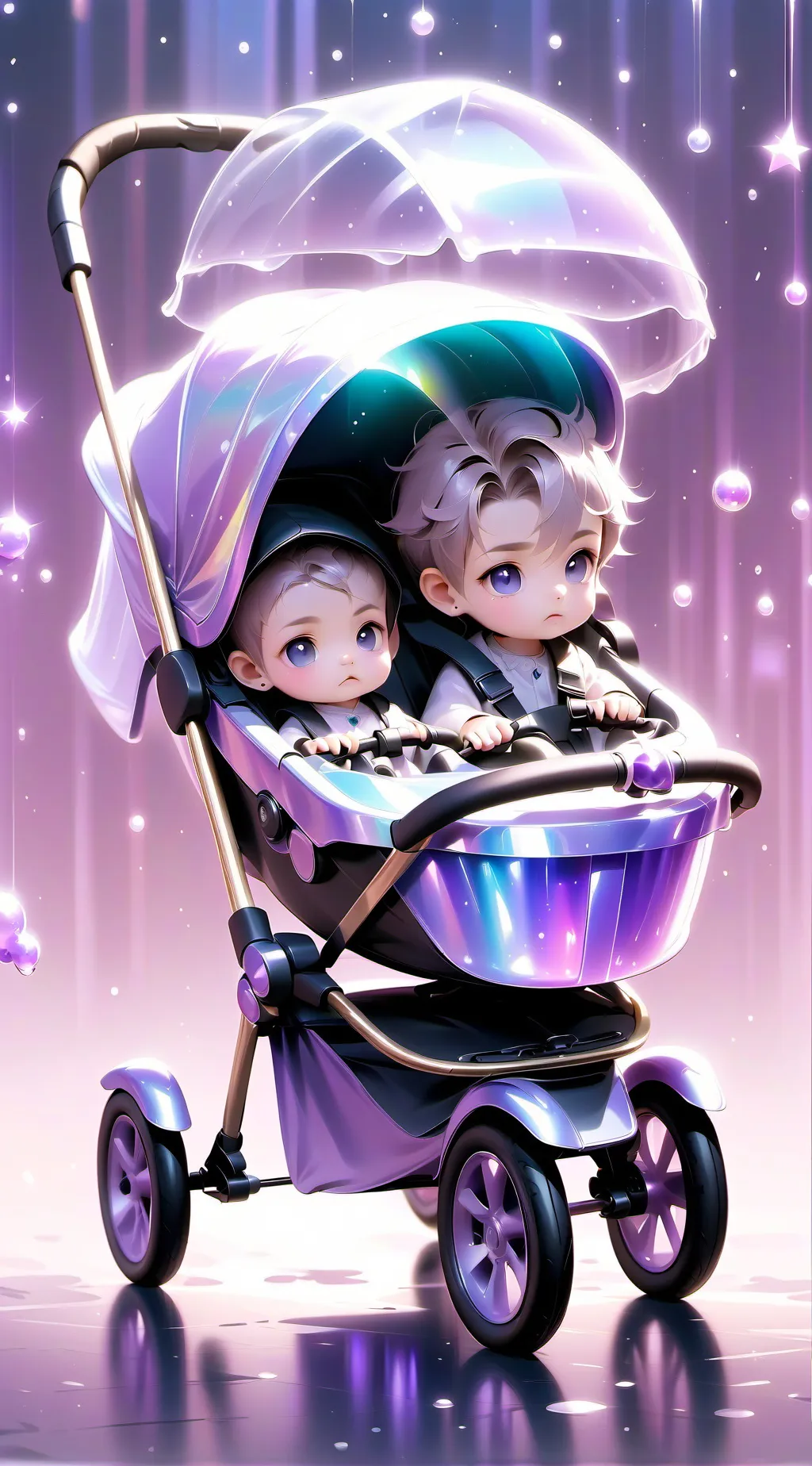 ai character: baby milly background