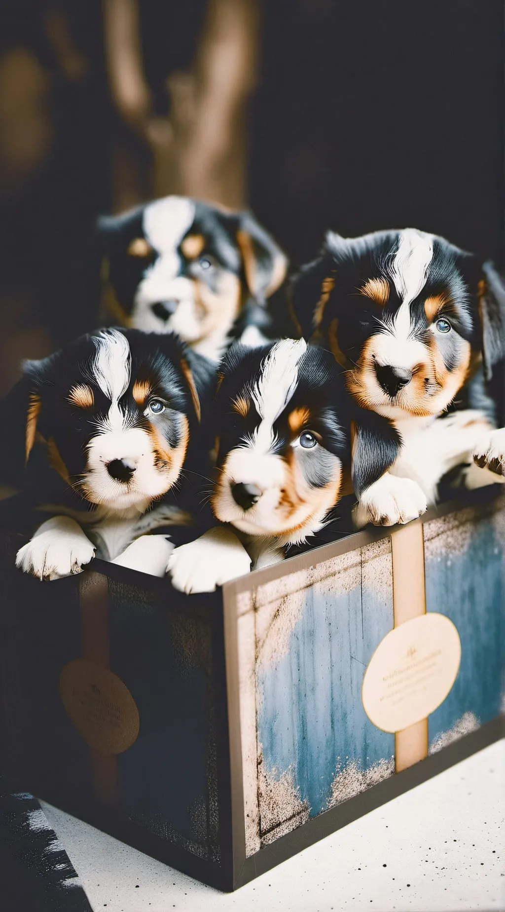 ai character: Puppy background