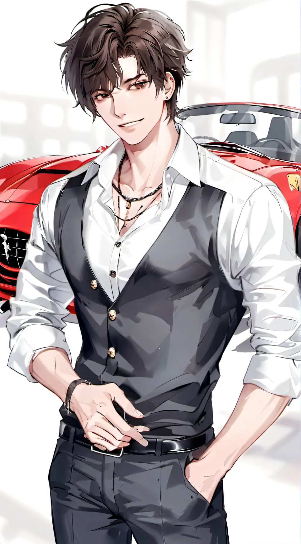 ai character: Nick Fox background