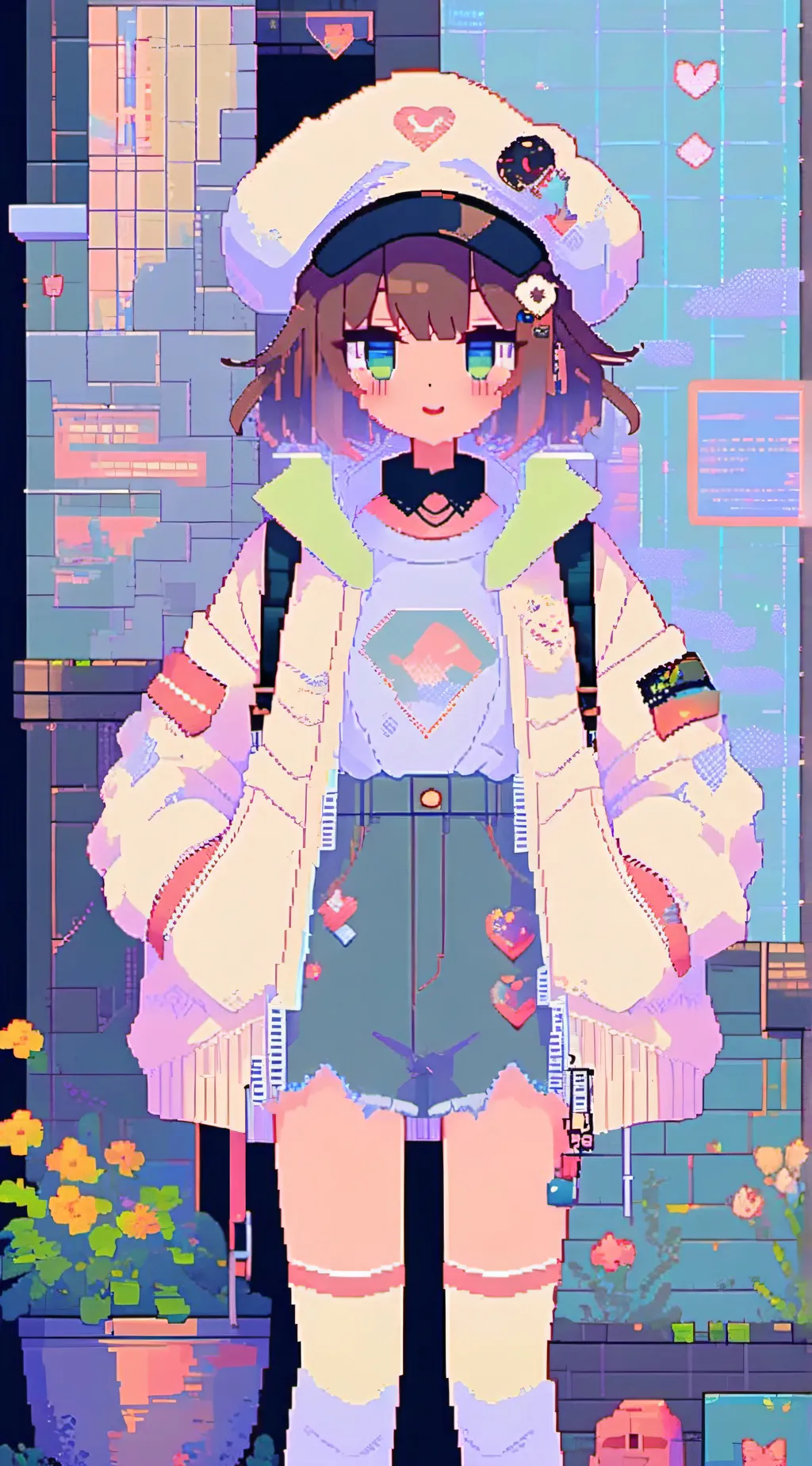 ai character: Claire fpe background