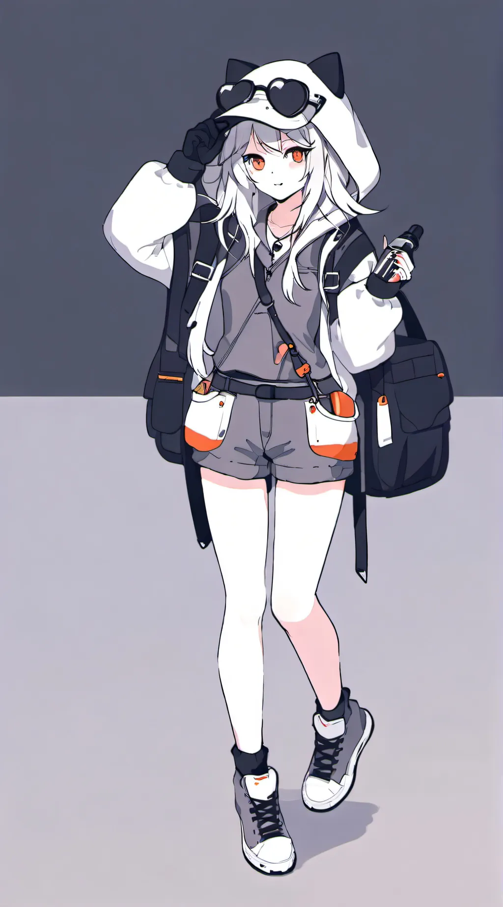 ai character: closet game background