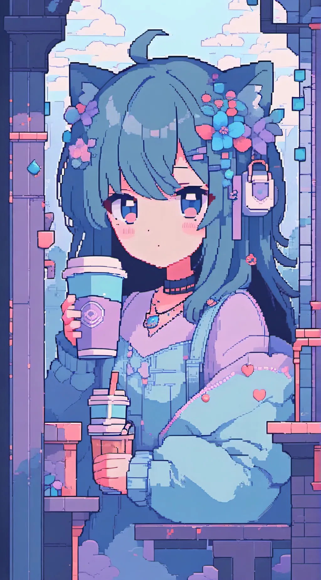 ai character: hi background