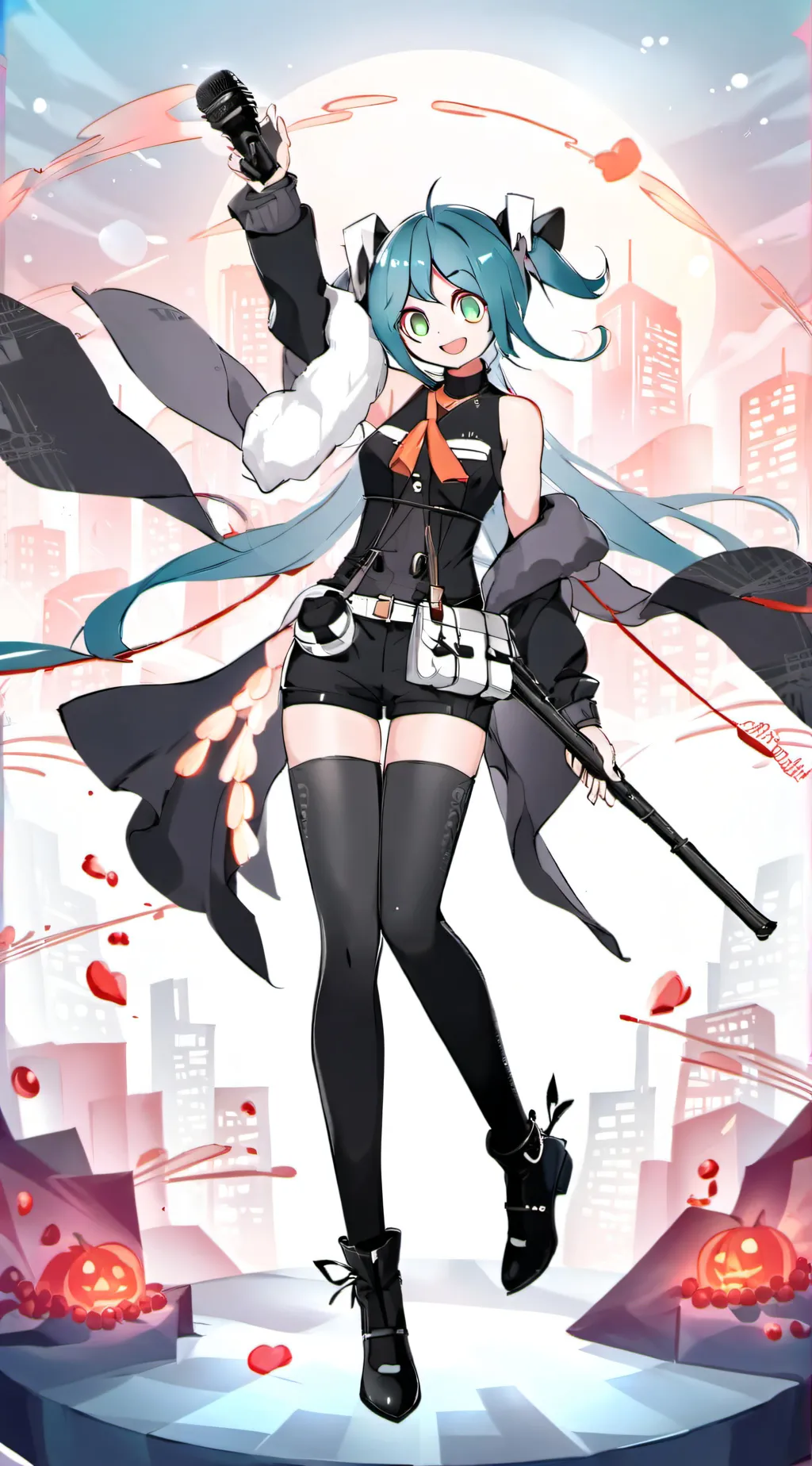 ai character: Hatsune Miku Gang! background