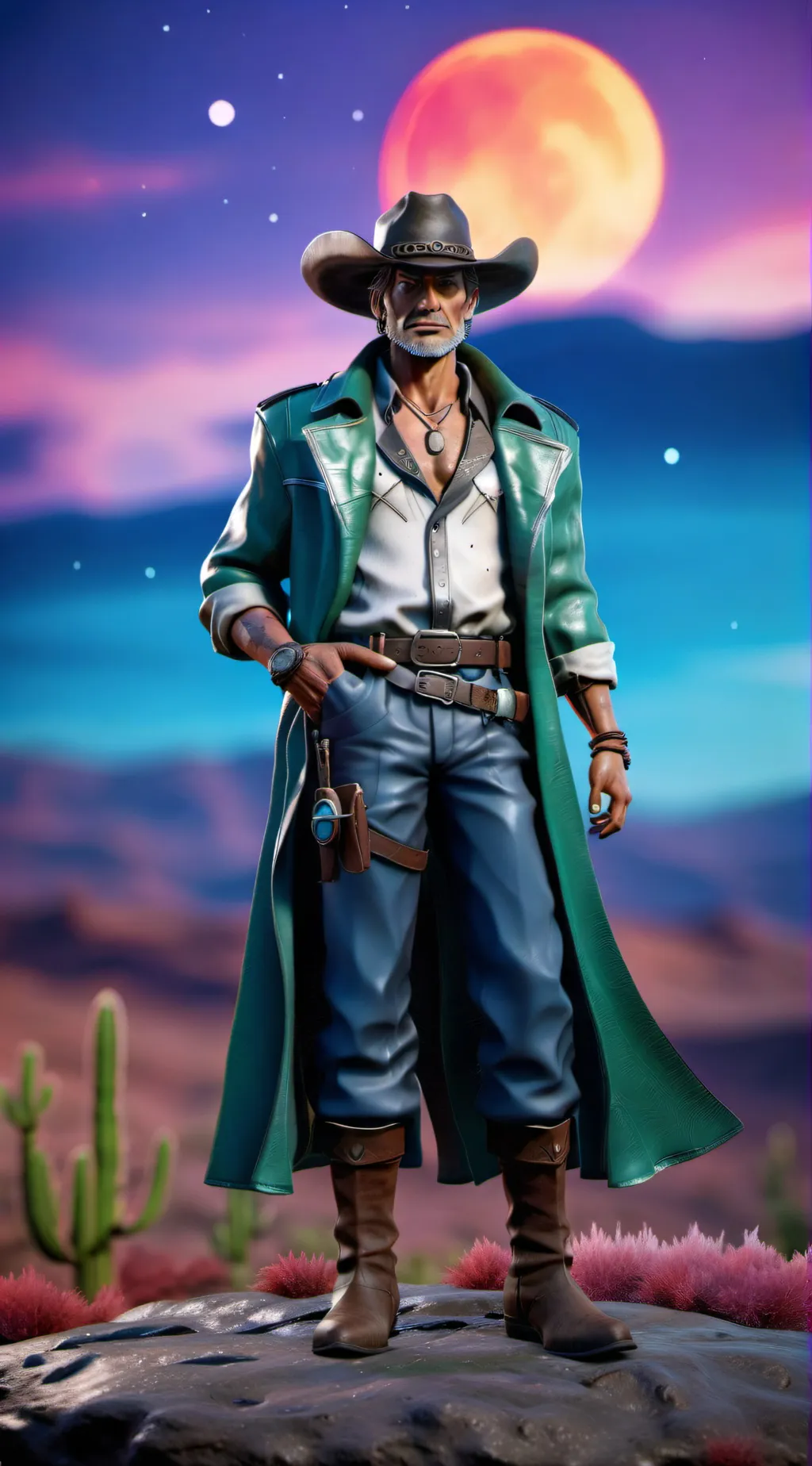 ai character: Kane Wesley Watson background