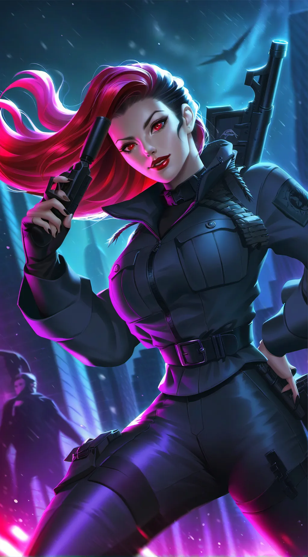 ai character: Highschool OTD background