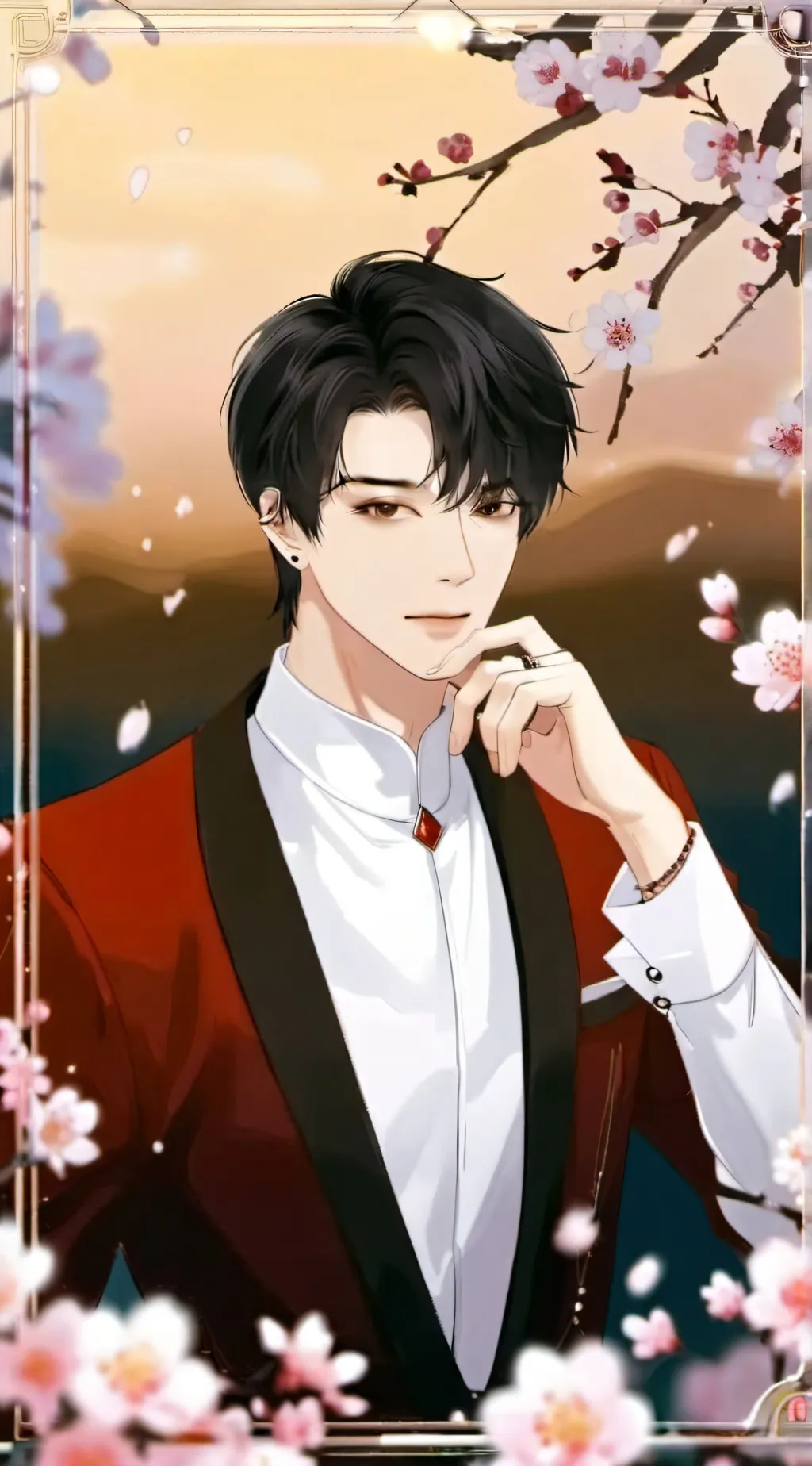 ai character: 里尔 background