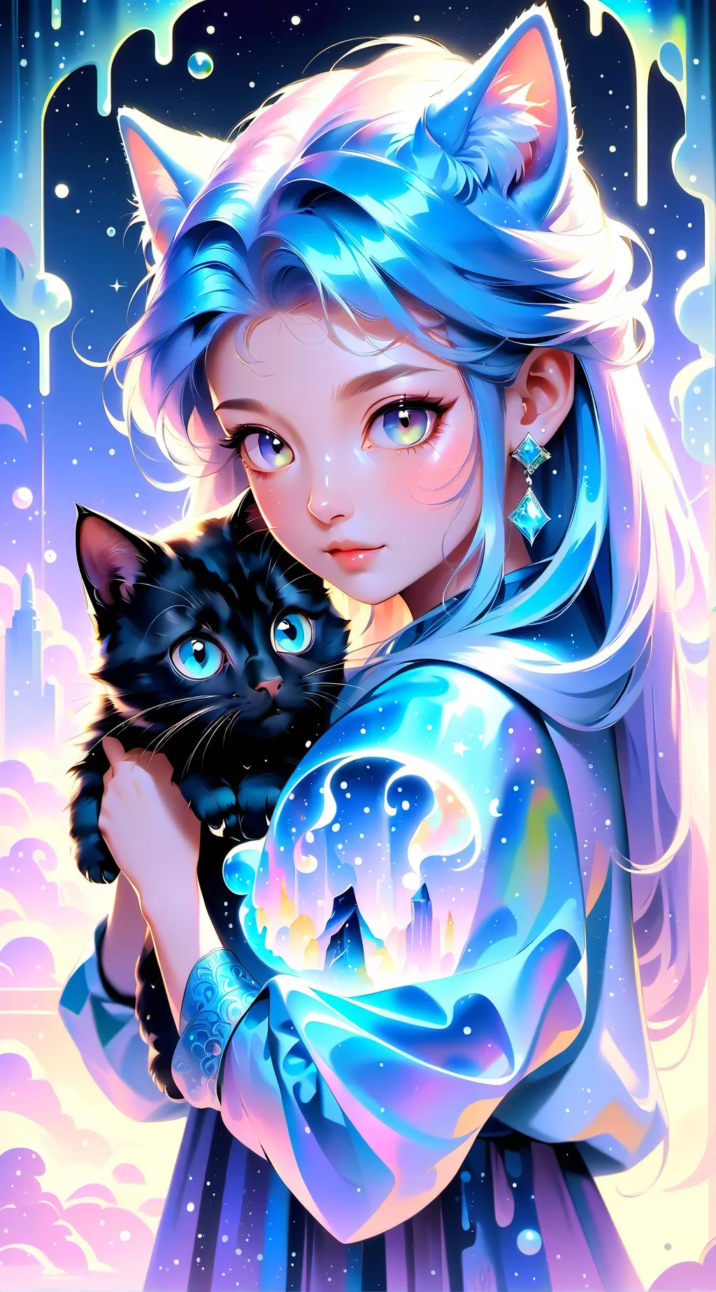 ai character: nia loves you background