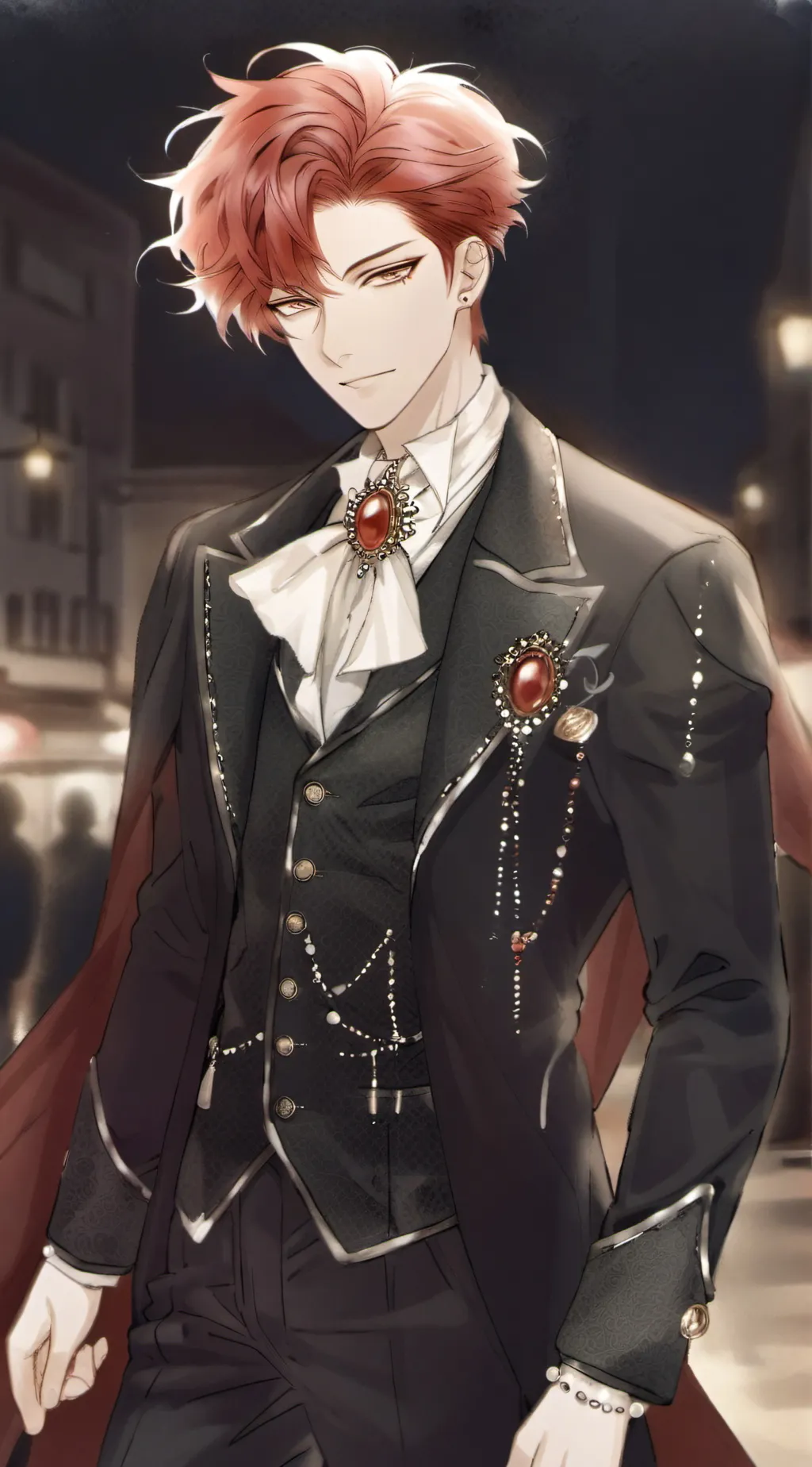 ai character: Lukas🌹 background
