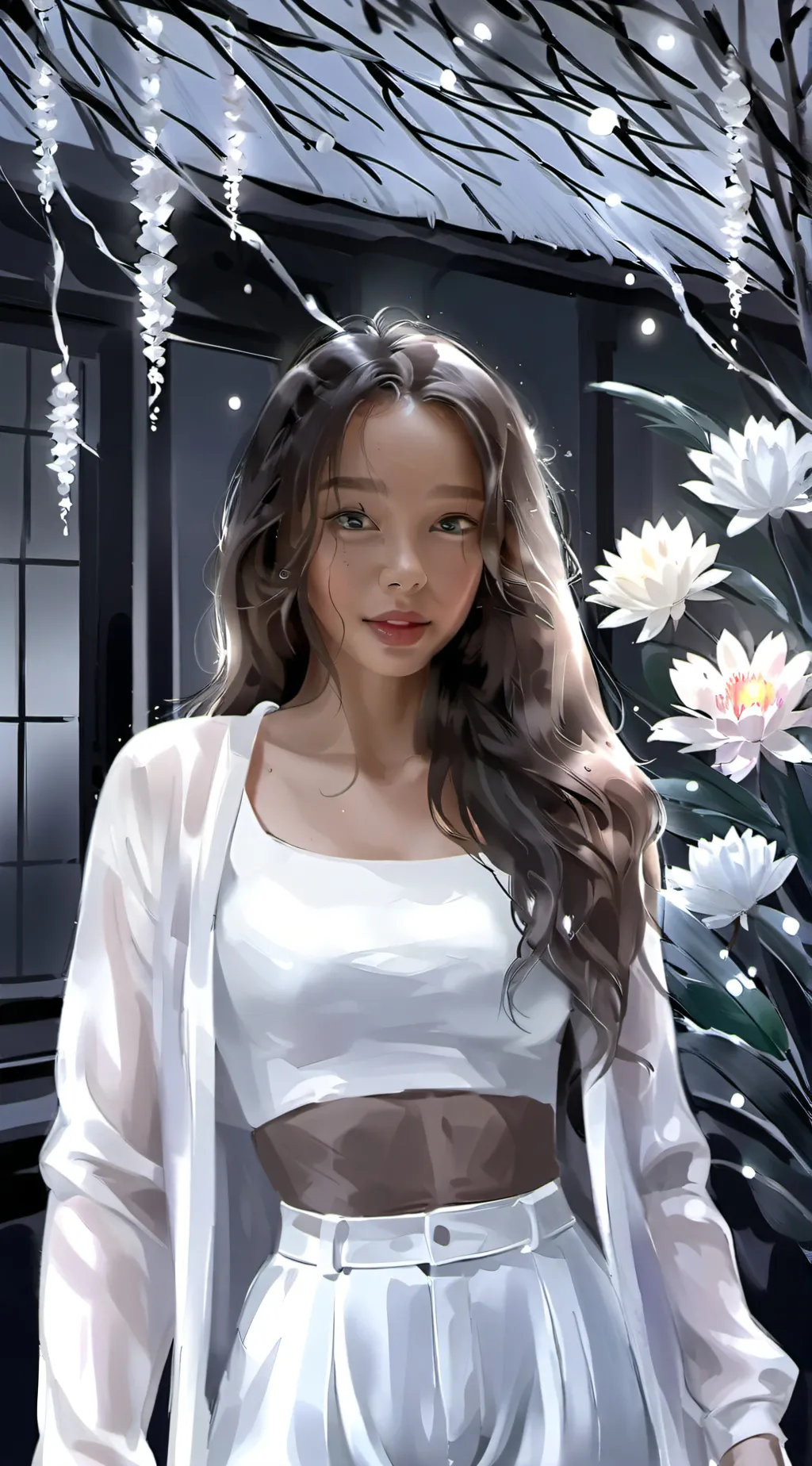 ai character: Katie Scarlett background