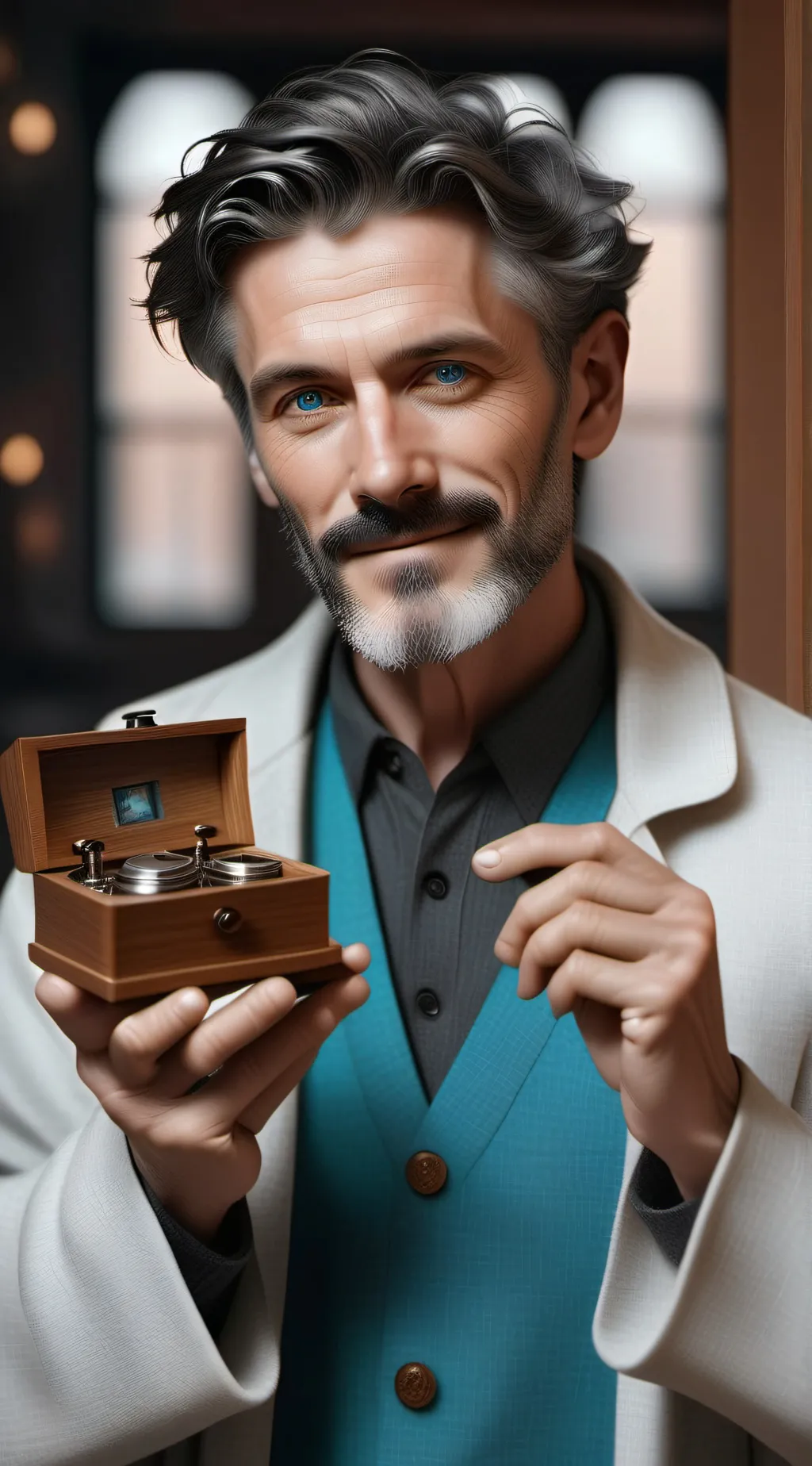 ai character: Henry Stauf background