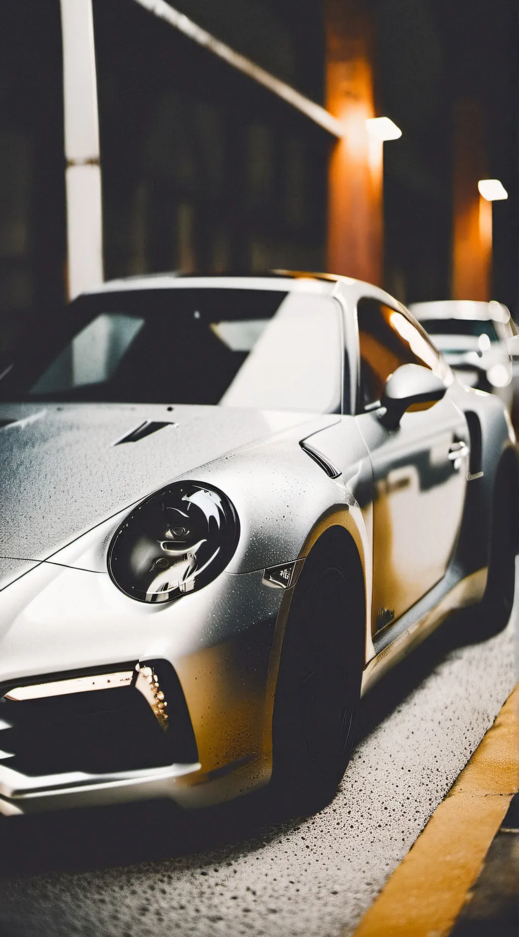 ai character: Car Meet background