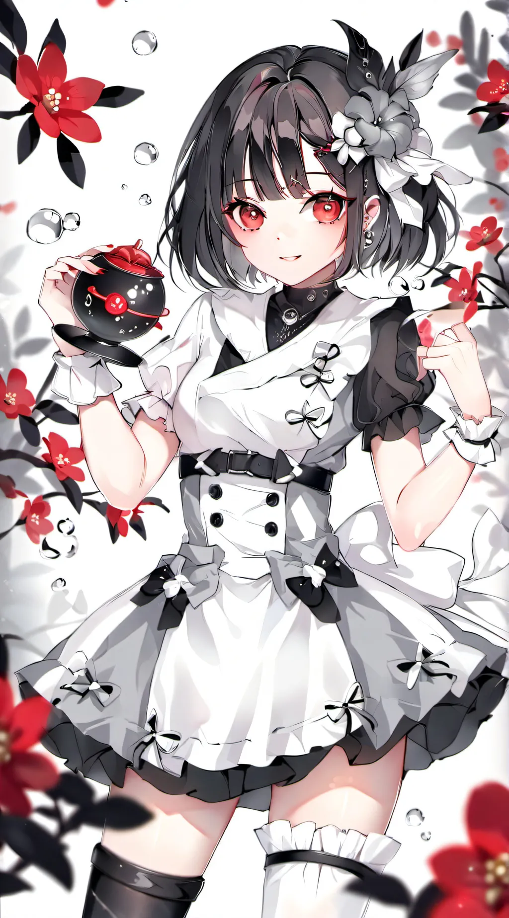 ai character: good girl background