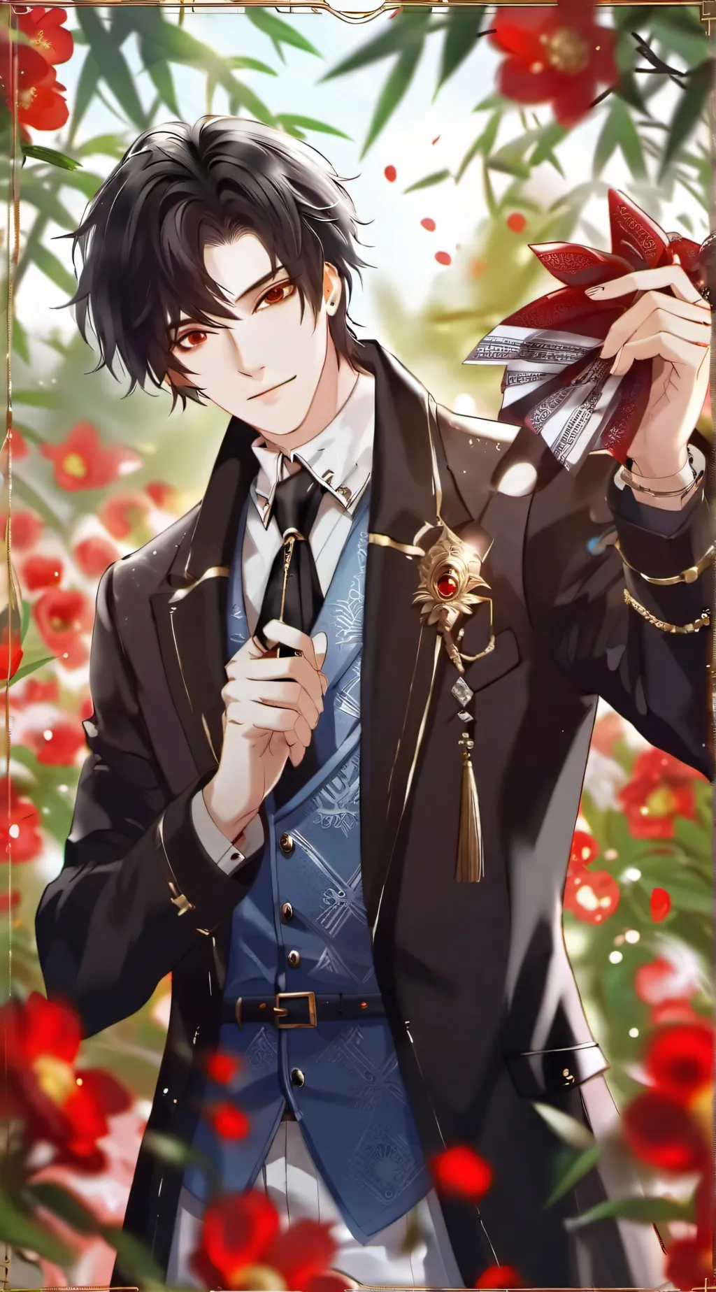 ai character: justin background