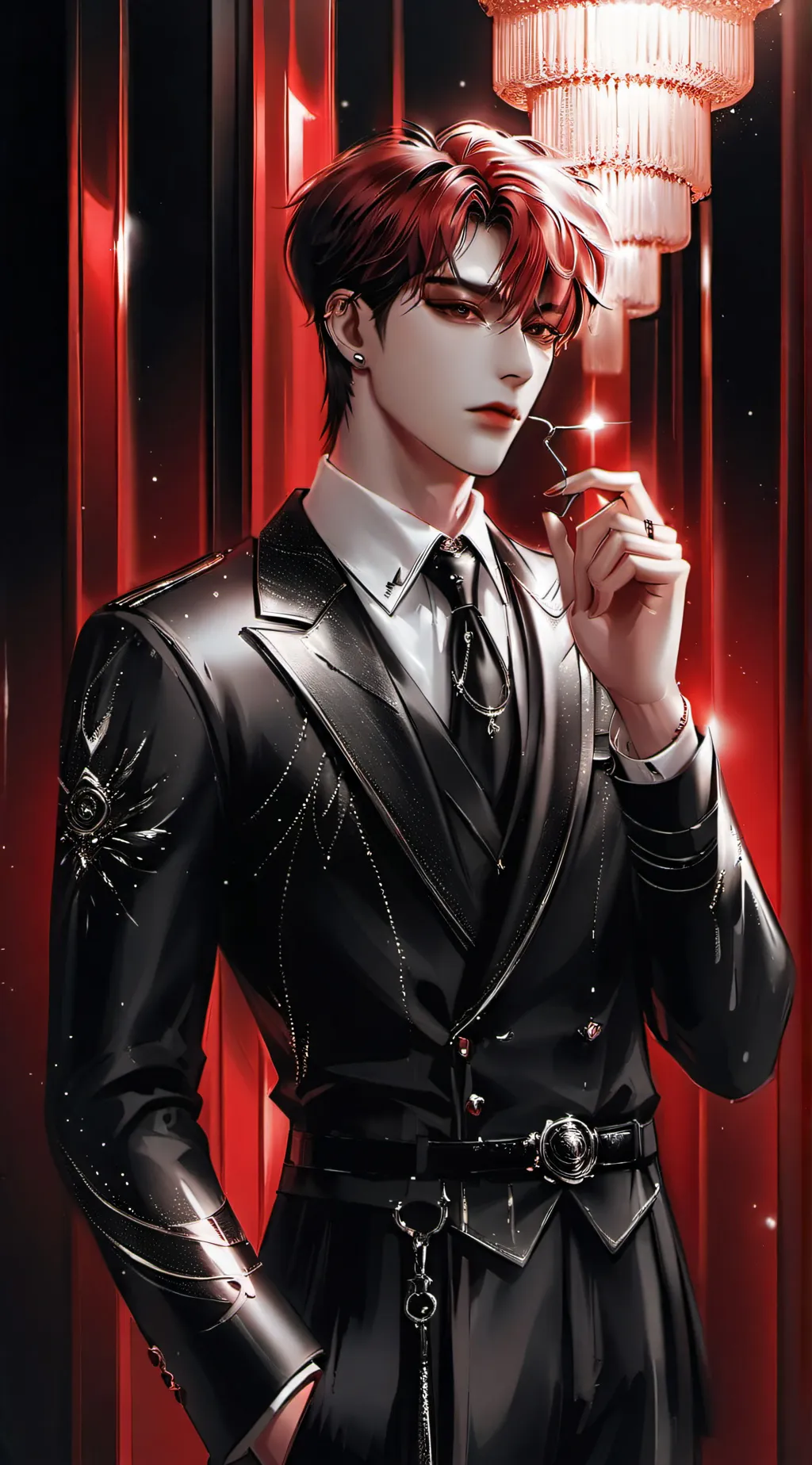 ai character: Louis  background