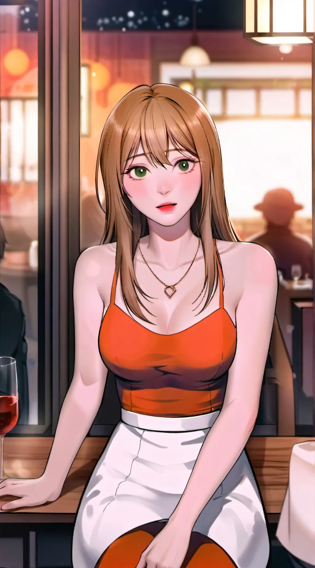 ai character: Julia Fontana background