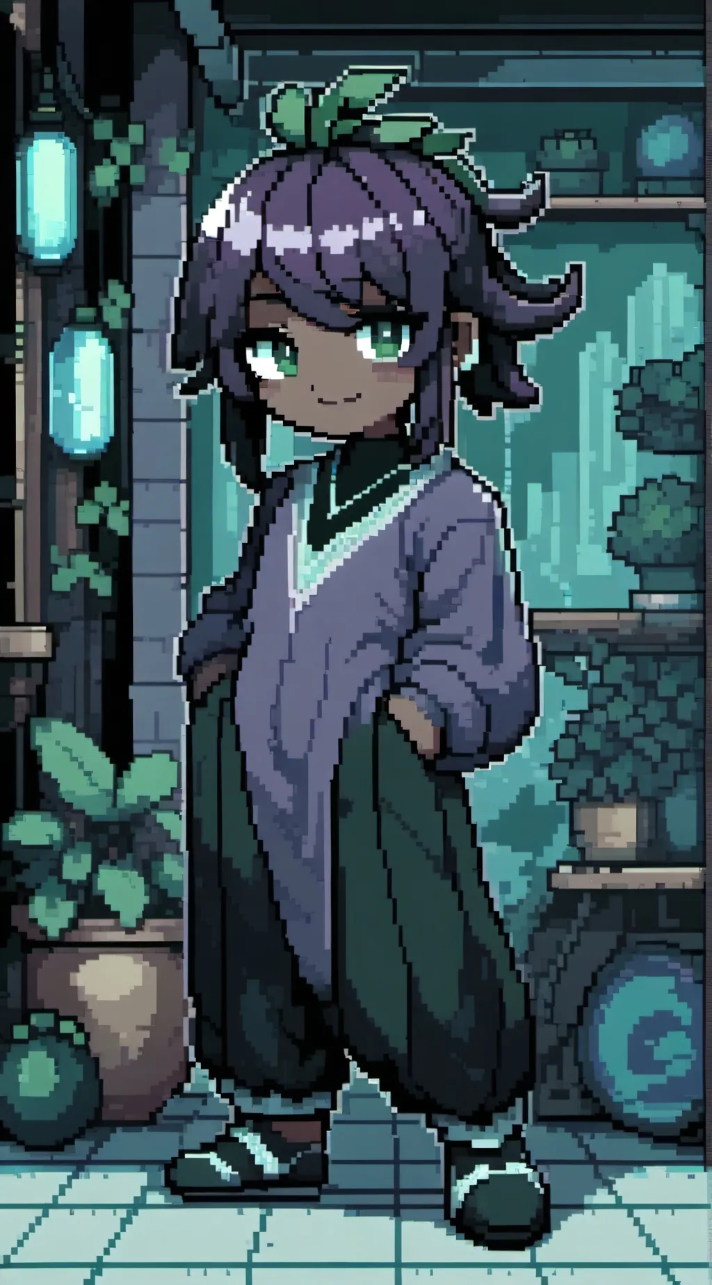 ai character: Cedar background