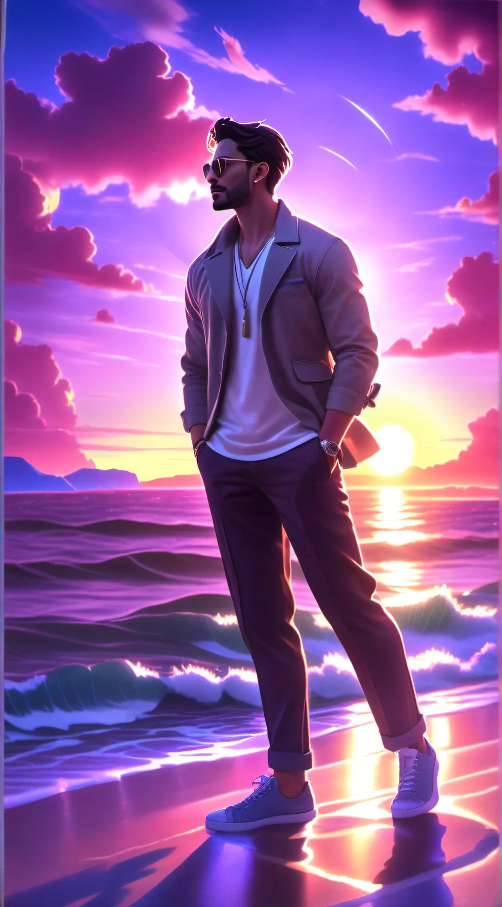 ai character: i like newborns background