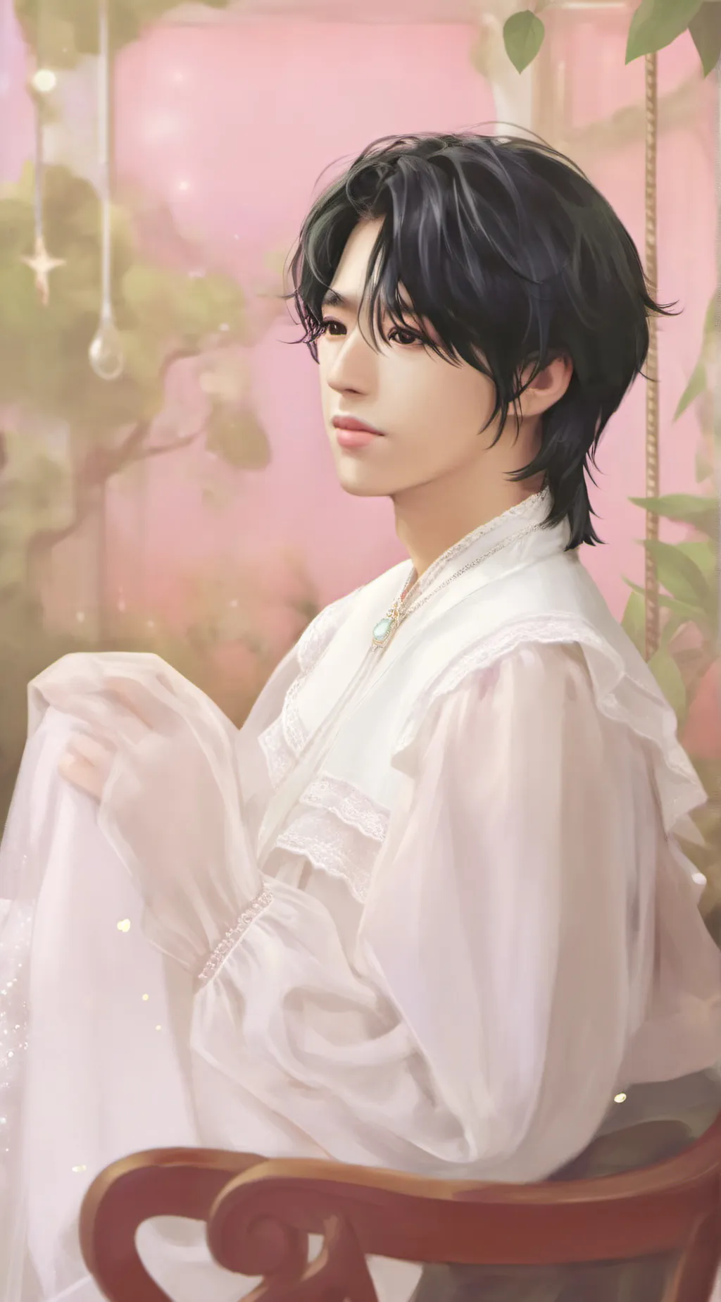 ai character: Han jisung background