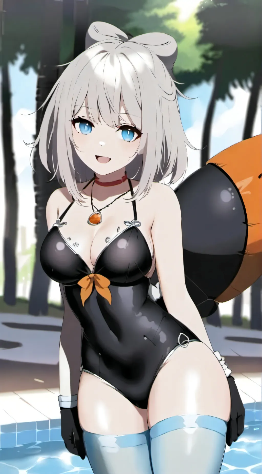 ai character: Number one swimmer background