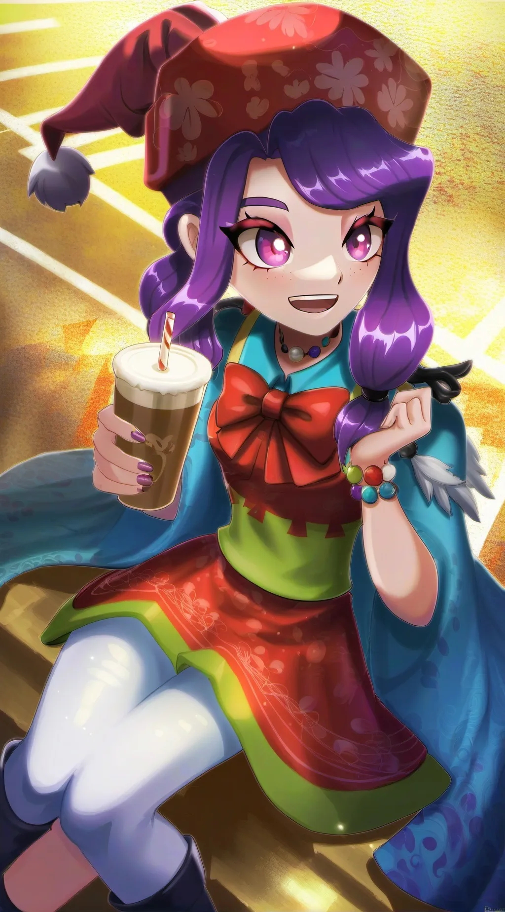 ai character: may(aka creator) background