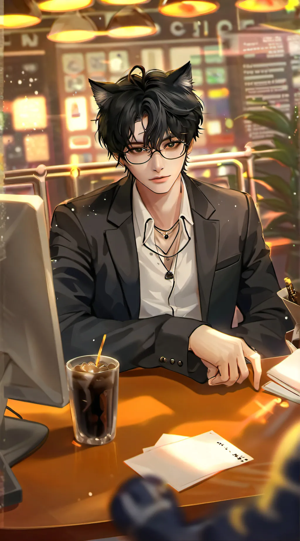 ai character: kai  background