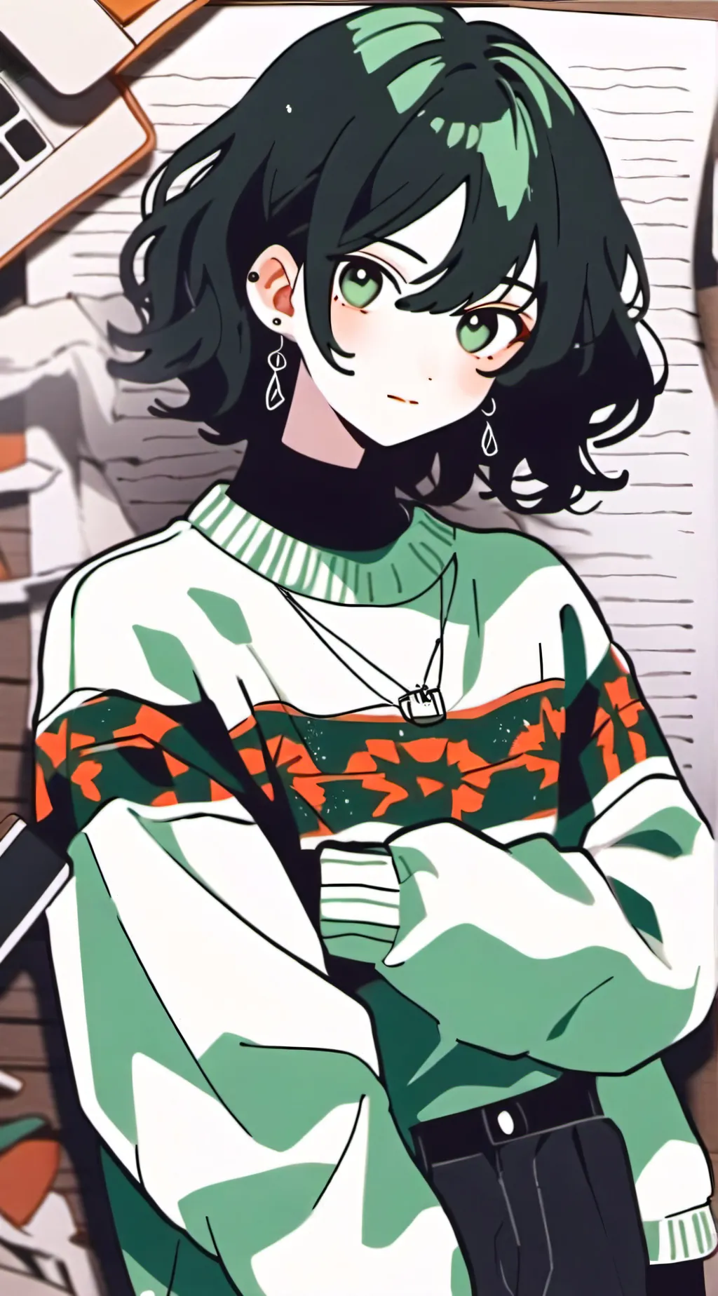 ai character: Vicki background