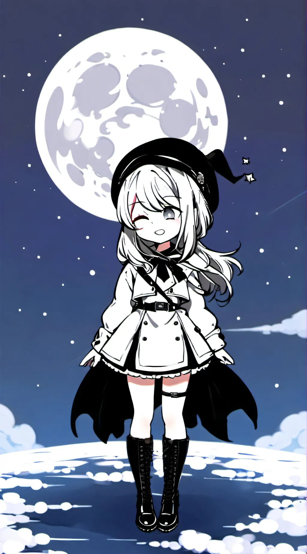 ai character: MHA break in background