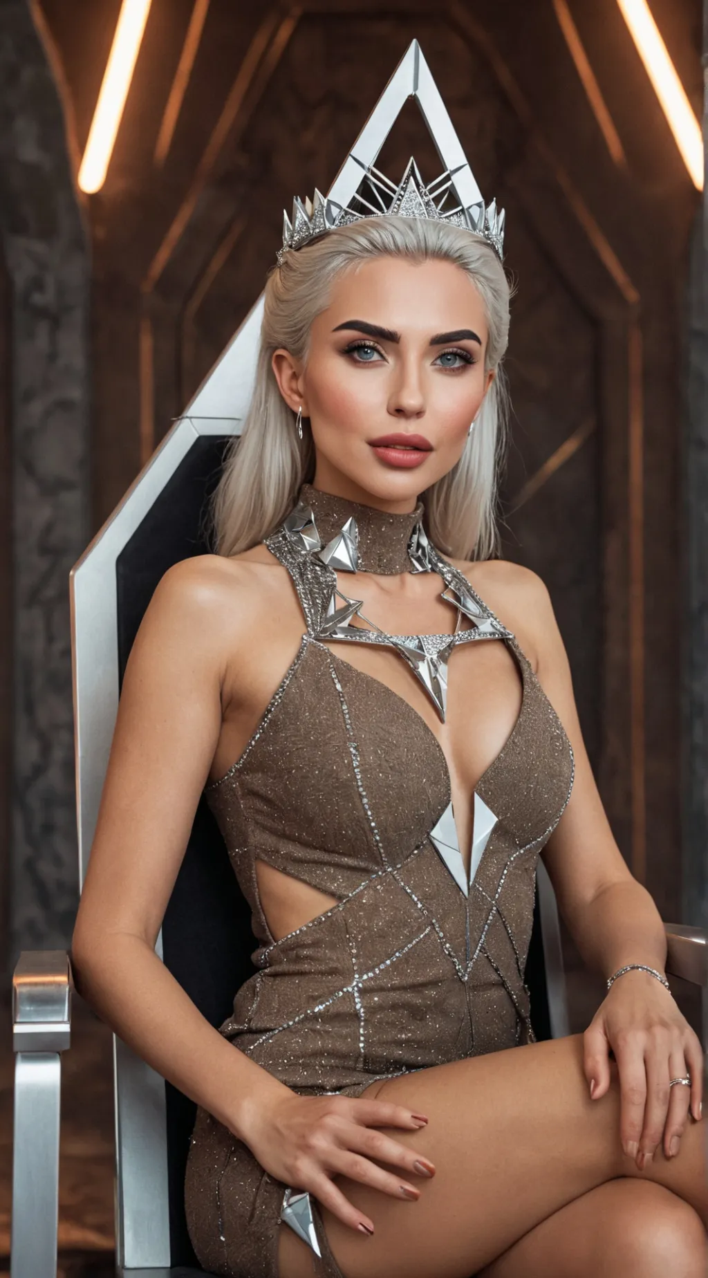 ai character: Queen Melike background