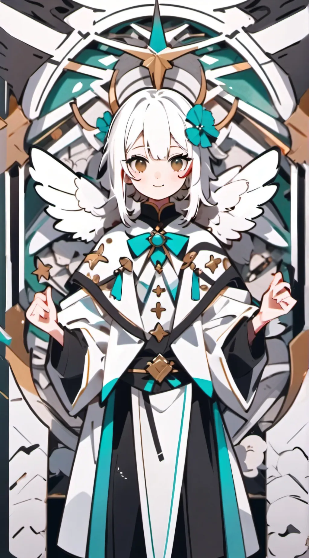 ai character: giantness background