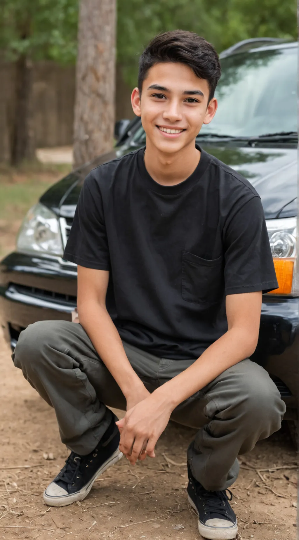 ai character: Carl Michaels background